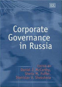 Corporate governance in Russia /