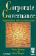 Corporate governance : responsibilities, risks, and remuneration /