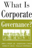 What is corporate governance? /