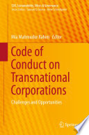 Code of Conduct on Transnational Corporations : Challenges and Opportunities /