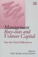 Management buy-outs and venture capital : into the next millennium /