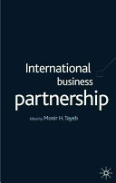 International business partnership : issues and concerns /