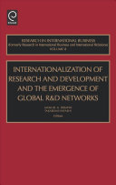Internationalization of research and development and the emergence of global R & D networks /