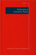 Multinational enterprise theory /