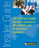 Careers in non-profits and government agencies.