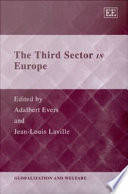 The third sector in Europe /