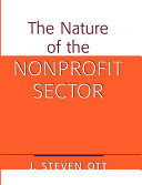 The nature of the nonprofit sector /