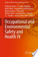 Occupational and Environmental Safety and Health IV /