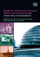 Handbook of research on European business and entrepreneurship : towards a theory of internationalization /