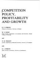 Competition policy, profitability, and growth /