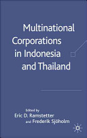 Multinational corporations in Indonesia and Thailand : wages, productivity and exports /