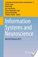 Information Systems and Neuroscience : NeuroIS Retreat 2019 /