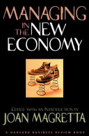 Managing in the new economy /