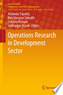 Operations  Research in Development Sector /