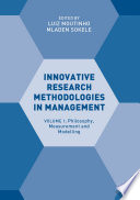 Innovative research methodologies in management.