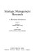 Strategic management research : a European perspective /