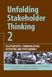 Unfolding stakeholder thinking.