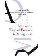 Advances in doctoral research in management /