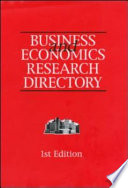 Business and economics research directory.