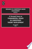 A focused issue on fundamental issues in competence theory development /