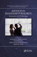 Advances in management research : innovation and technology /