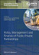 Policy, finance & management for public-private partnership /