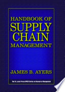 Handbook of supply chain management /