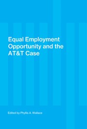 Equal employment opportunity and the AT&T case /