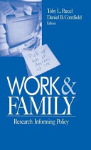 Work & family : research informing policy /