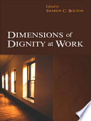 Dimensions of dignity at work /