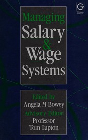 Managing salary and wage systems /