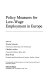 Policy measures for low-wage employment in Europe /
