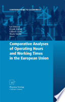 Comparative analysis of operating hours and working times in the European Union /