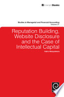 Reputation building, website disclosure and the case of intellectual capital /