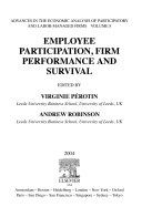 Employee participation, firm performance and survival /
