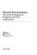 Beyond Keynesianism : the socio-economics of production and full employment /