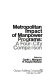 Metropolitan impact of manpower programs : a four-city comparison /