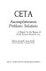 CETA, accomplishments, problems, solutions : a report by the Bureau of Social Science Research, Inc. /