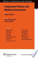 Employment policies and multilevel governance /