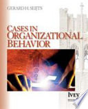 Cases in organizational behavior /