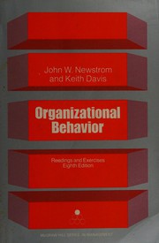 Organizational behavior : readings and exercises /