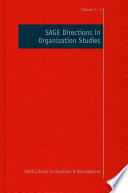 Sage directions in organization studies /