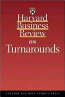 Harvard business review on turnarounds.