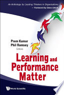 Learning and performance matter /