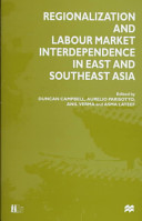 Regionalization and labour market interdependence in East and Southeast Asia /