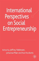 International perspectives on social entrepreneurship /