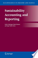 Sustainability accounting and reporting /