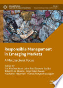 Responsible management in emerging markets : a multisectoral focus /