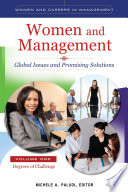 Women and management : global issues and promising solutions /