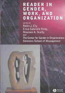 Reader in gender, work, and organization /